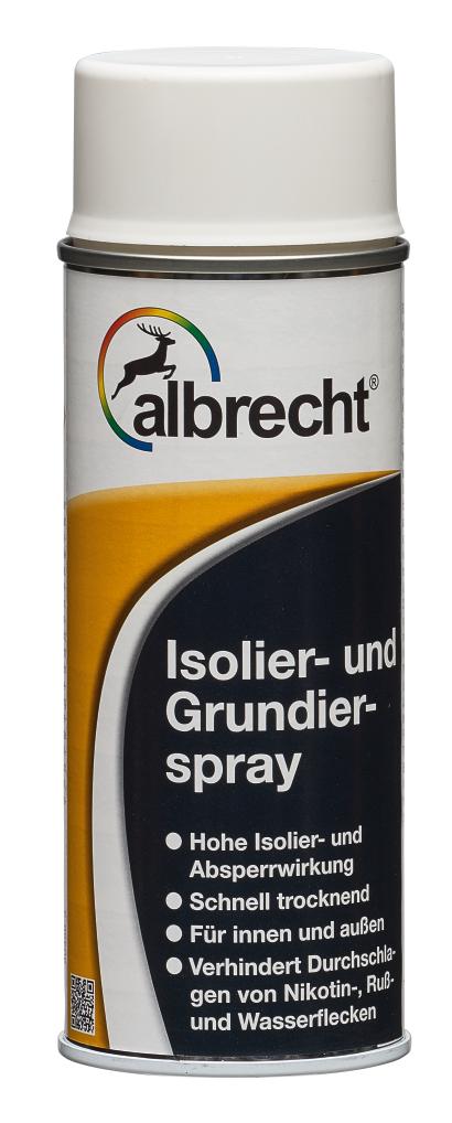 Albrecht Isolier und Grundierspray 400 ml weiß Albrecht Isolier und Grundierspray 400 ml weiß von Albrecht
