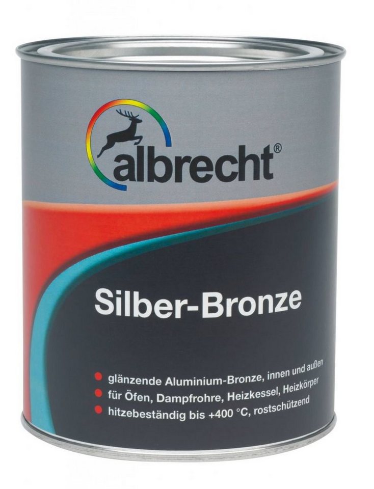 Albrecht Lack Albrecht Silber-Bronze 125 ml silber von Albrecht