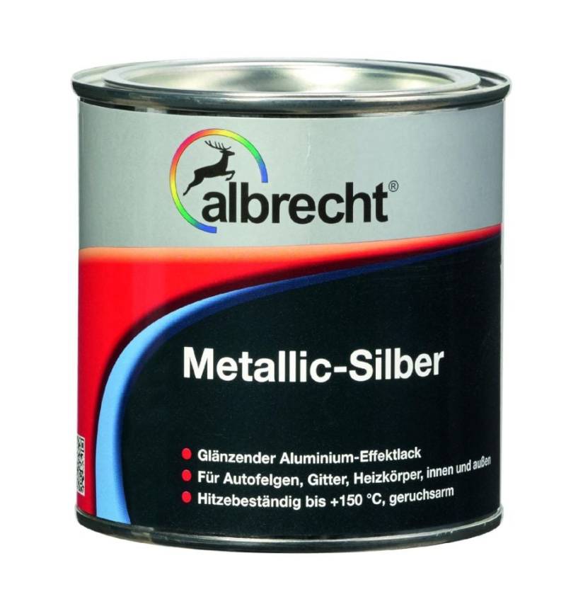 Albrecht Metallic-Silber 375 ml silber von Albrecht