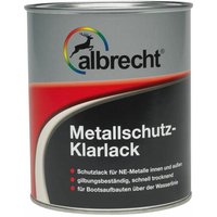 Albrecht - Metallschutz-Klarlack 750 ml farblos Wetterschutzlack Schutzlack von Albrecht