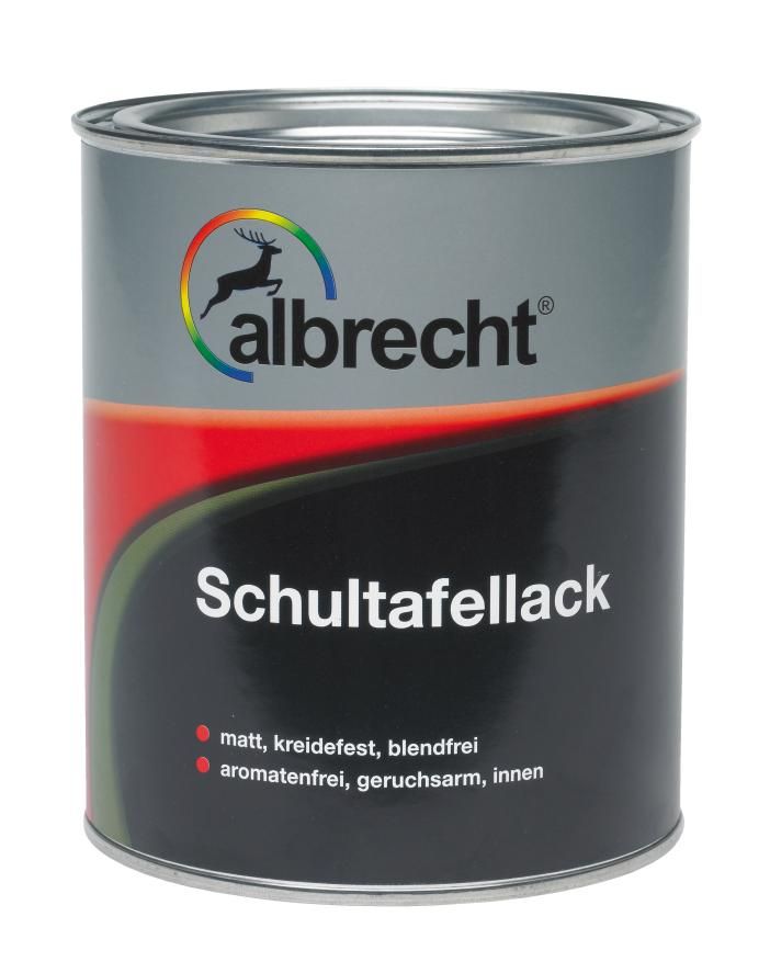 Albrecht Schultafellack 375 ml matt schwarz von Albrecht