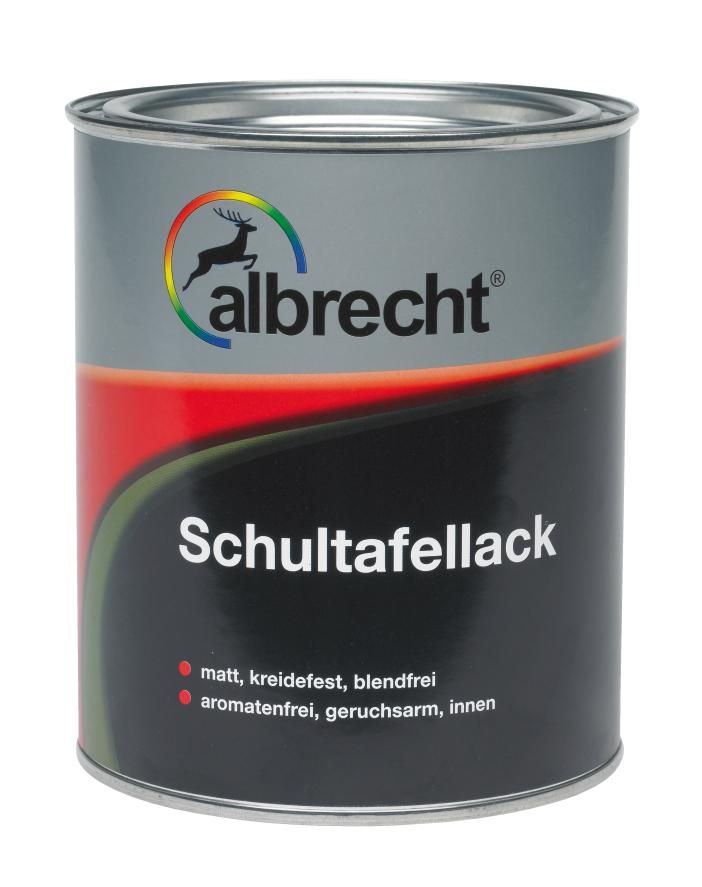 Albrecht Schultafellack 750 ml matt grün von Albrecht