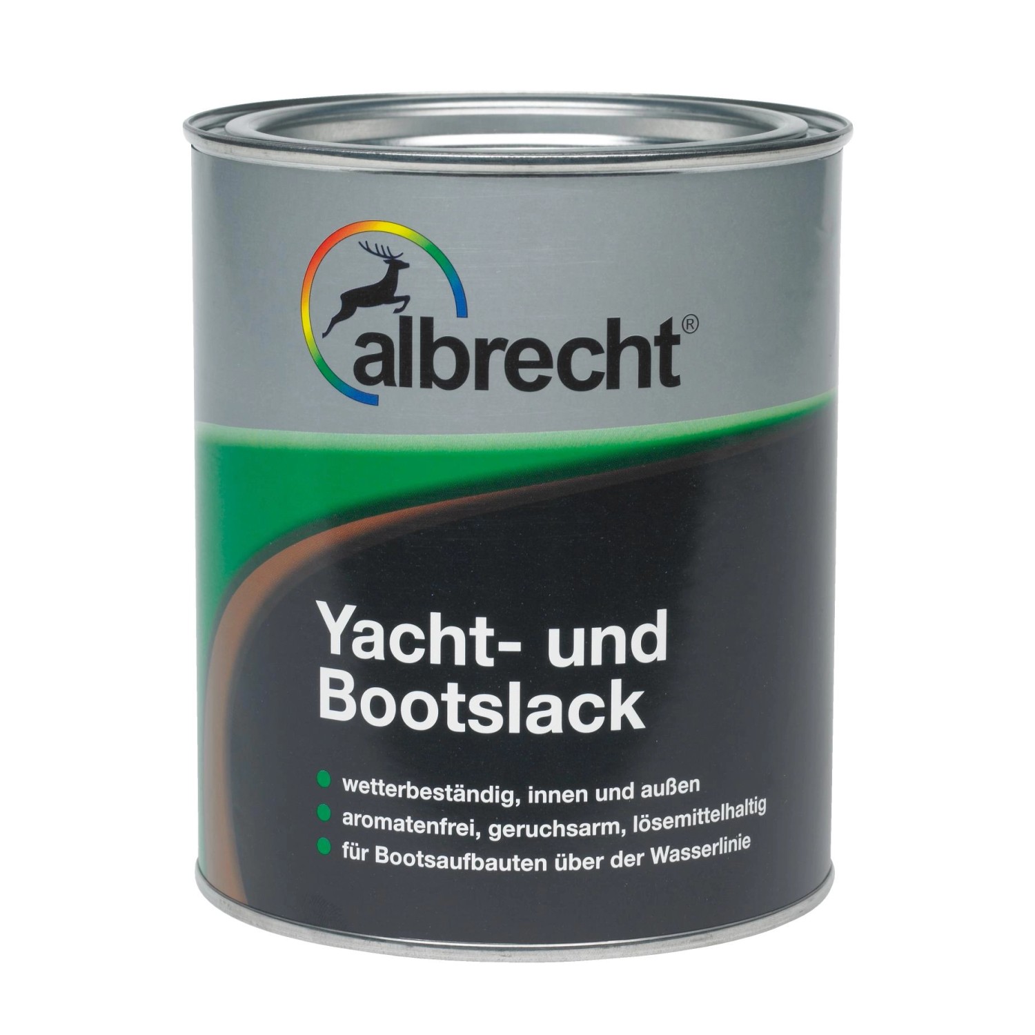 Albrecht Yacht- und Bootslack Transparent hochglänzend 2,5 l von Albrecht