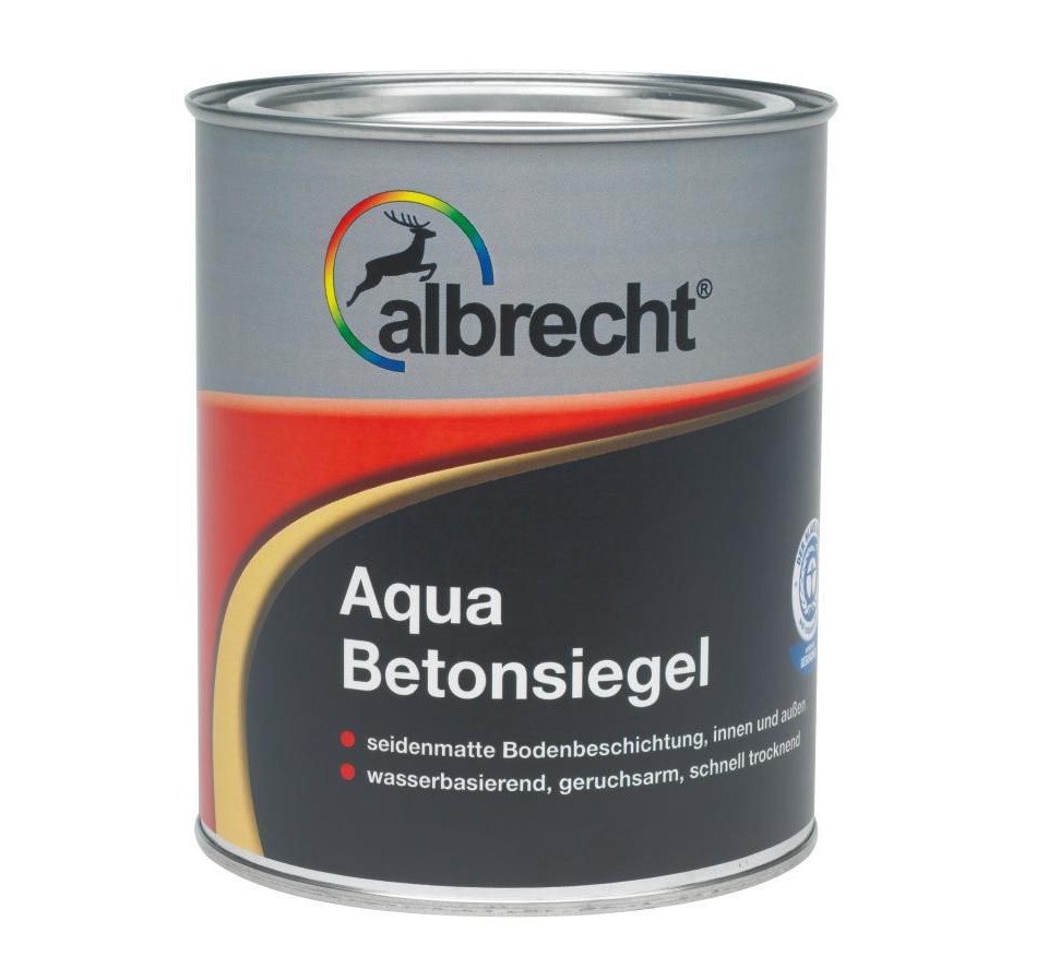 Albrecht Zementfarbe Albrecht Aqua Betonsiegel 2,5 L RAL 7001 grau Albrecht Zementfarbe Albrecht Aqua Betonsiegel 2,5 L RAL 7001 grau von Albrecht