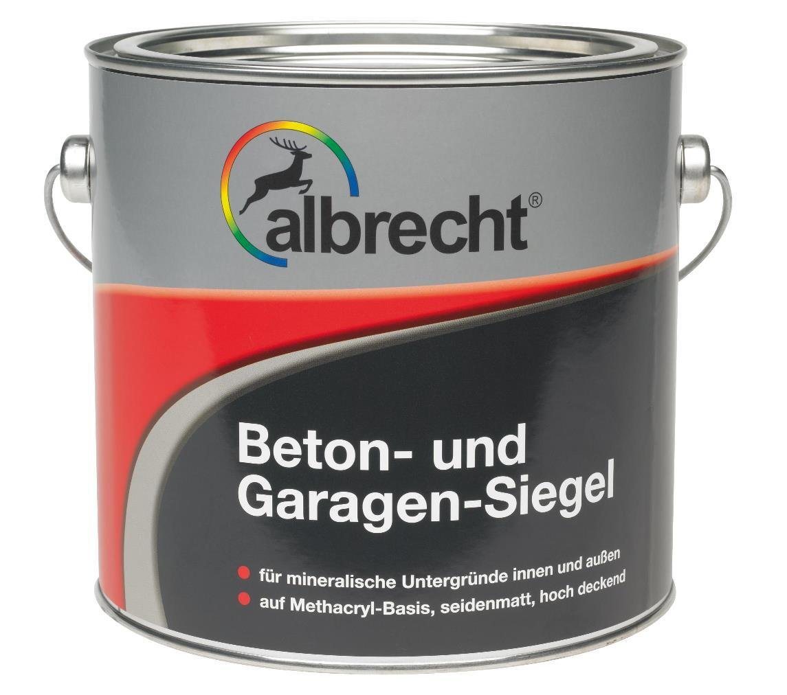 Albrecht Zementfarbe Albrecht Beton- und Garagen-Siegel 2,5 L RAL 7030 von Albrecht