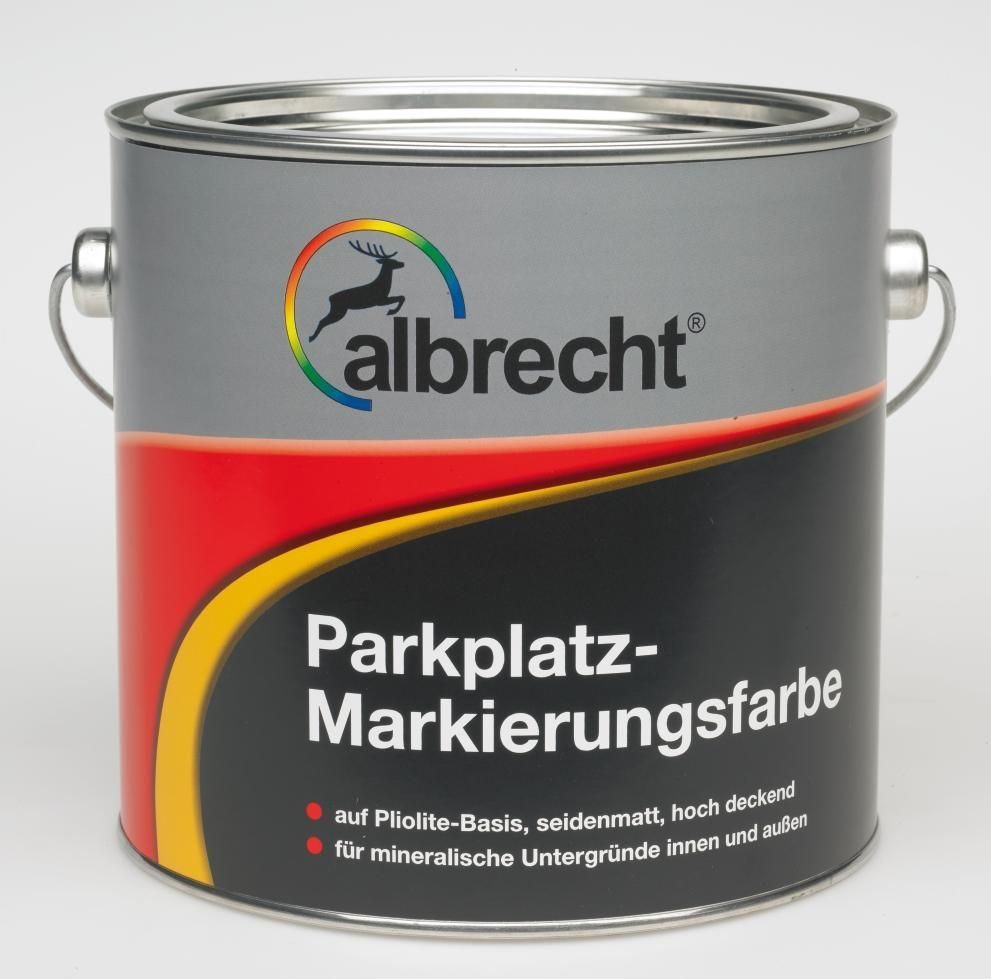 Albrecht Zementfarbe Albrecht Markierungsfarbe 2,5 L weiß von Albrecht