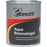 Albrecht - Aqua Betonsiegel 2,5 l beige seidenmatt ral 1001 Bodenbeschichtung von Albrecht