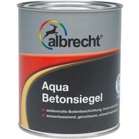 Albrecht - Aqua Betonsiegel 2,5 l grau seidenmatt ral 7001 Bodenbeschichtung von Albrecht