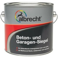 Albrecht - Beton- und Garagen-Siegel 2,5 l steingrau ral 7030 Betonsiegel von Albrecht