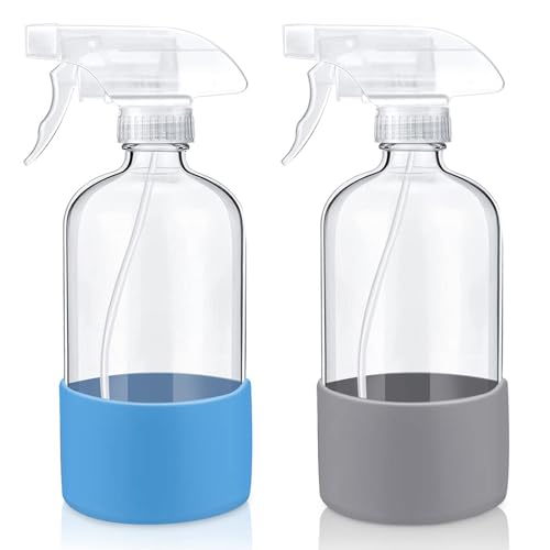 Albrsoy 2er Set 500ml Glas Sprühflasche - Pflanzensprühflasche mit 3 Modi - für Reinigung, ätherische Öle, Haarpflege - justierbare Düse, umweltfreundlich Albrsoy 2er Set 500ml Glas Sprühflasche - Pflanzensprühflasche mit 3 Modi - für Reinigung, ätherische Öle, Haarpflege - justierbare Düse, umweltfreundlich von Albrsoy