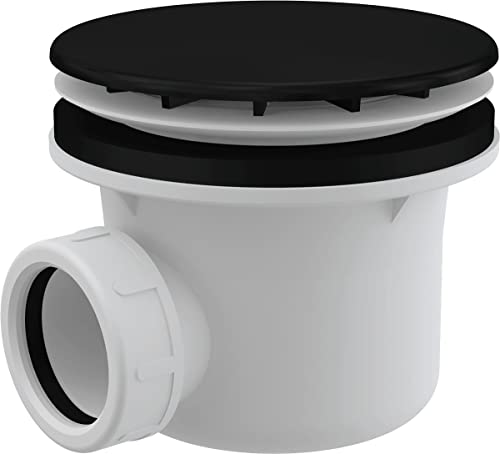 Alca - Bonde+ Duschsiphon (A49BLACK) - A49BLACK von Alca