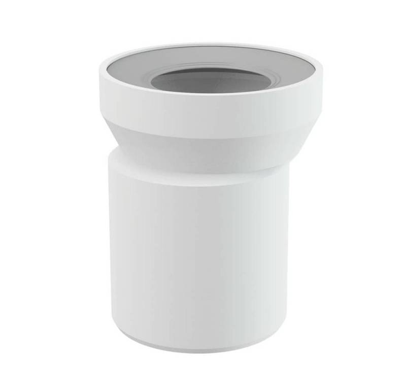 AlcaPlast WC-Anschlussbogen, AlcaPlast A97 WC Flex Anschlußstutzen Universal weiß von AlcaPlast