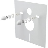 alcadrain Schallschutz für Wand-WC und Bidet mit Zubehör und Weißabdeckung alcadrain Schallschutz für Wand-WC und Bidet mit Zubehör und Weißabdeckung von Alcaplast
