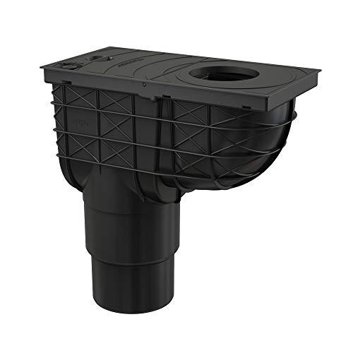 Regenrohrablauf Regensinkkasten Senkrecht Dachrinnenablauf Regenwasser Einlaufdurchmesser Ø80-125mm Ablaufdurchmesser DN125/110 mm Regenrohrablauf Regensinkkasten Senkrecht Dachrinnenablauf Regenwasser Einlaufdurchmesser Ø80-125mm Ablaufdurchmesser DN125/110 mm von Alcaplast