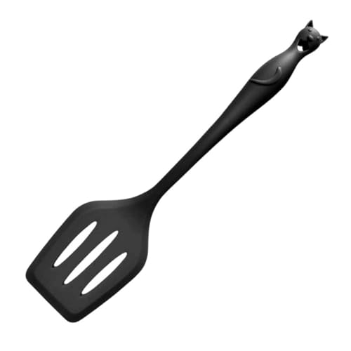 Alchemy England Cat's Kitchen Utensils – Niedliche Koch- und Backutensilien mit schwarzer Katze, Schwarz von Alchemy