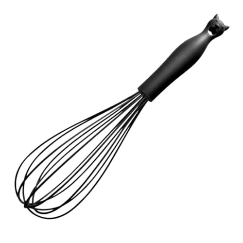 Alchemy England Cat's Kitchen Utensils – Niedliche Koch- und Backutensilien mit schwarzer Katze, Schwarz von Alchemy