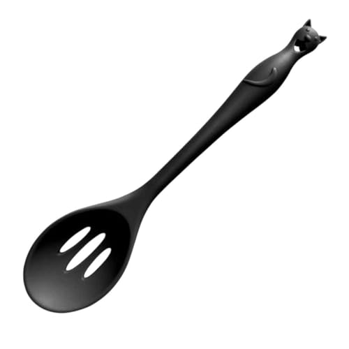 Alchemy England Cat's Kitchen Utensils – Niedliche Koch- und Backutensilien mit schwarzer Katze, Schwarz von Alchemy