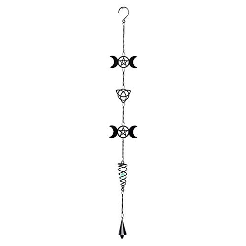 Alchemy Gothic Dreifacher Mond Hängende Dekoration (Schwarz) von Alchemy Gothic