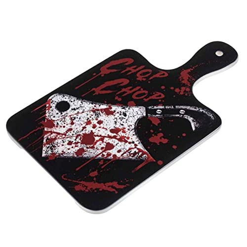 Alchemy England Chop Chop Schneidebrett Untersetzer Unisex Untersetzer schwarz/rot/weiß von Alchemy