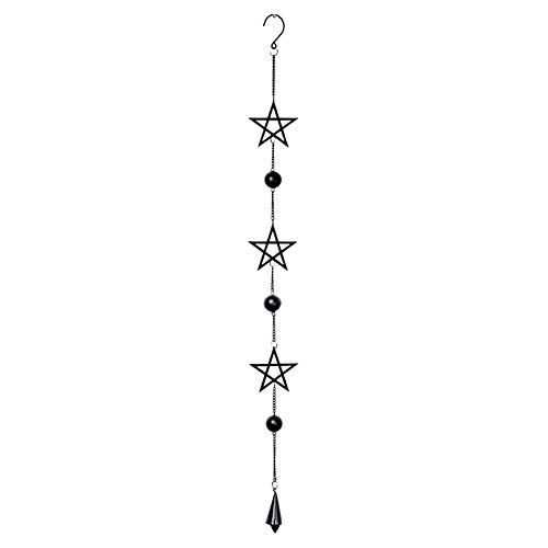 Alchemy Gothic Pentagramm Hängende Dekoration (Schwarz) von Alchemy Gothic