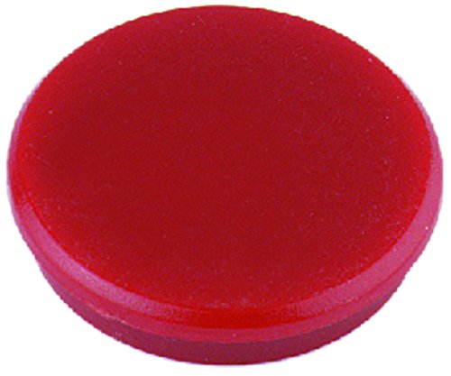 ALCO Magnet, rund, Ø: 38 mm, 13,5 mm, Haftkraft: 2.500 g, rot (10 Stück), Sie erhalten 1 Packung á 10 Stück von Alco-Albert