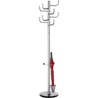 ALCO Kleiderständer silber Metall 40,0 x 172,0 cm 8  Haken von Alco