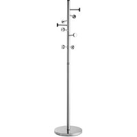 ALCO Kleiderständer 2812 silber Metall 8 Haken 41,0 x 182,0 cm von Alco