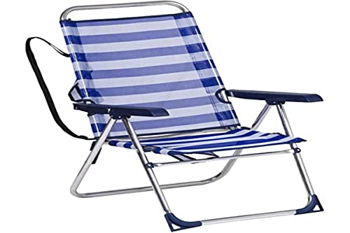Alco Stuhl, Kunststoff, blau von Alco