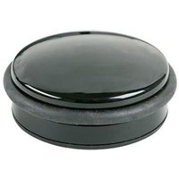 Türstopper 10 x 4 cm (d. x h) Metall/Gummi schwarz von Alco