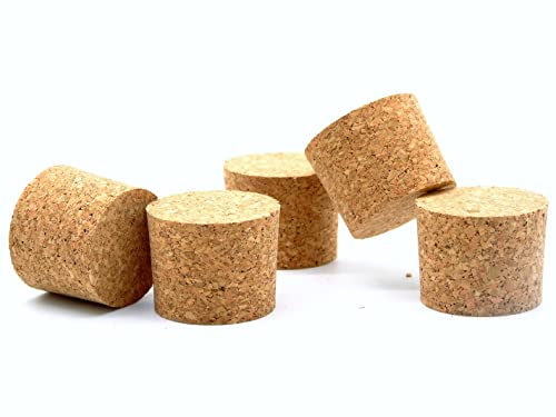 AlcoFermBrew Korkstopfen 40/33mm x 5 | Flaschenkorken | Korken | Fasskorken von AlcoFermBrew