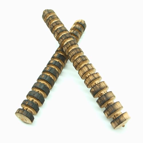 AlcoFermBrew Spirale aus Eichenfässern x 2 - Holzspiralen, Eichen Infusion Flasche Spiral (Whiskey Bourbon US - Mittel Getoastet) von AlcoFermBrew