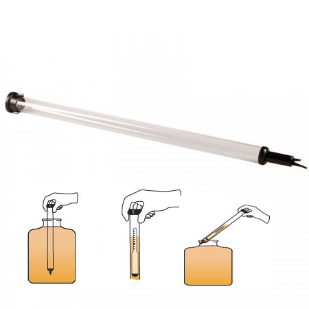 AlcoFermBrew Wine Thief - Probenahme-Pipette - Probeglass + Messzylinder - Zylinder - Probe-Pipette + Meßzylinder, Standzylinder Kunststoff AlcoFermBrew Wine Thief - Probenahme-Pipette - Probeglass + Messzylinder - Zylinder - Probe-Pipette + Meßzylinder, Standzylinder Kunststoff von AlcoFermBrew