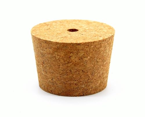 Korkstopfen mit Loch 56/46mm - Agglomerierter Kork | Korkverschluss | Flaschenkorken | Korken | Fasskorken Korkstopfen mit Loch 56/46mm - Agglomerierter Kork | Korkverschluss | Flaschenkorken | Korken | Fasskorken von AlcoFermBrew
