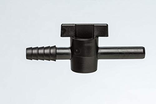 Kunststoff-Schlauchverbinder Ø 8,5-11,5 mm - Kunststoffhahn | Auslaufhahn | Absperrhahn | Hahn | Aquariumventil von AlcoFermBrew