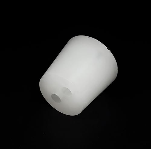 AlcoFermBrew Silikonstopfen mit Zwei Bohrungen - Konischer Stopfen mit 2 Löchern (29/23 mm) von AlcoFermBrew