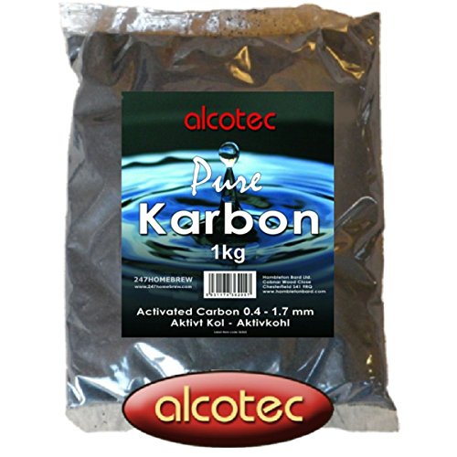 Alcotec Aktivkohle Pure Karbon 1kg Alkohol Filter Filterung Selbstbrauen gären | 1 Stück Alcotec Aktivkohle Pure Karbon 1kg Alkohol Filter Filterung Selbstbrauen gären | 1 Stück von Alcotec