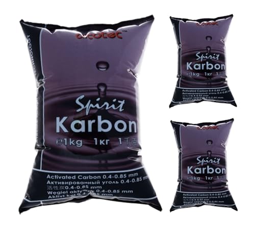 Alcotec Aktivkohle Spirit Karbon 1kg Alkohol Filter Filterung Selbstbrauen gären | 3 Stück Alcotec Aktivkohle Spirit Karbon 1kg Alkohol Filter Filterung Selbstbrauen gären | 3 Stück von Alcotec