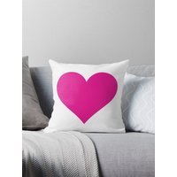 Rosa Herzkissen, Einlage Inklusive, Modernes Kinderzimmer Deko Rosa Herzkissen, Einlage Inklusive, Modernes Kinderzimmer Deko von AldariHome