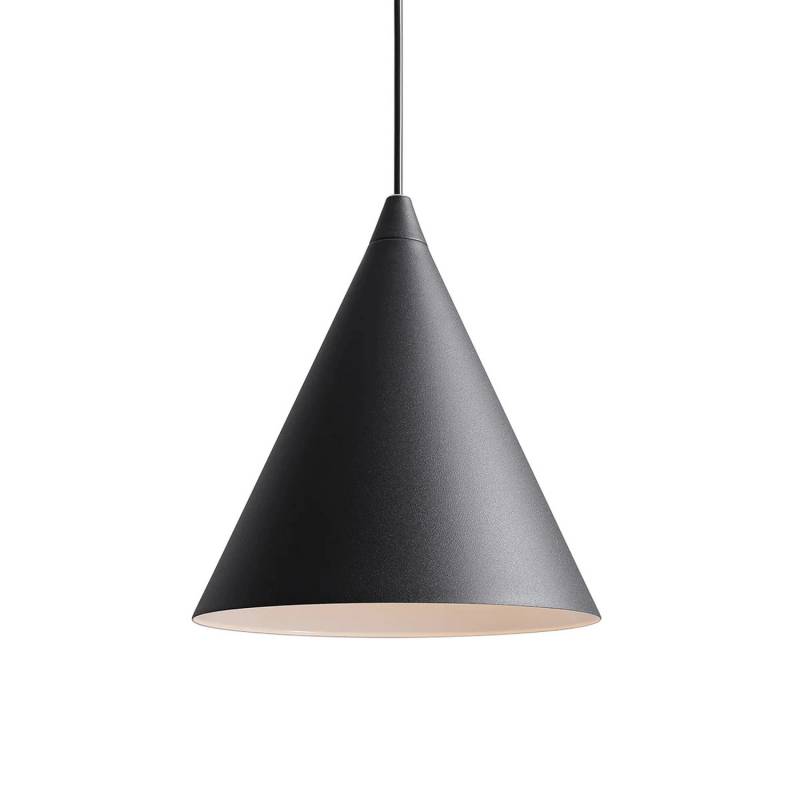 Aldex Hängeleuchte Pendelleuchte Lampe Schwarz Metall ø 24 Cm Kegel E27 B-Ware von Aldex