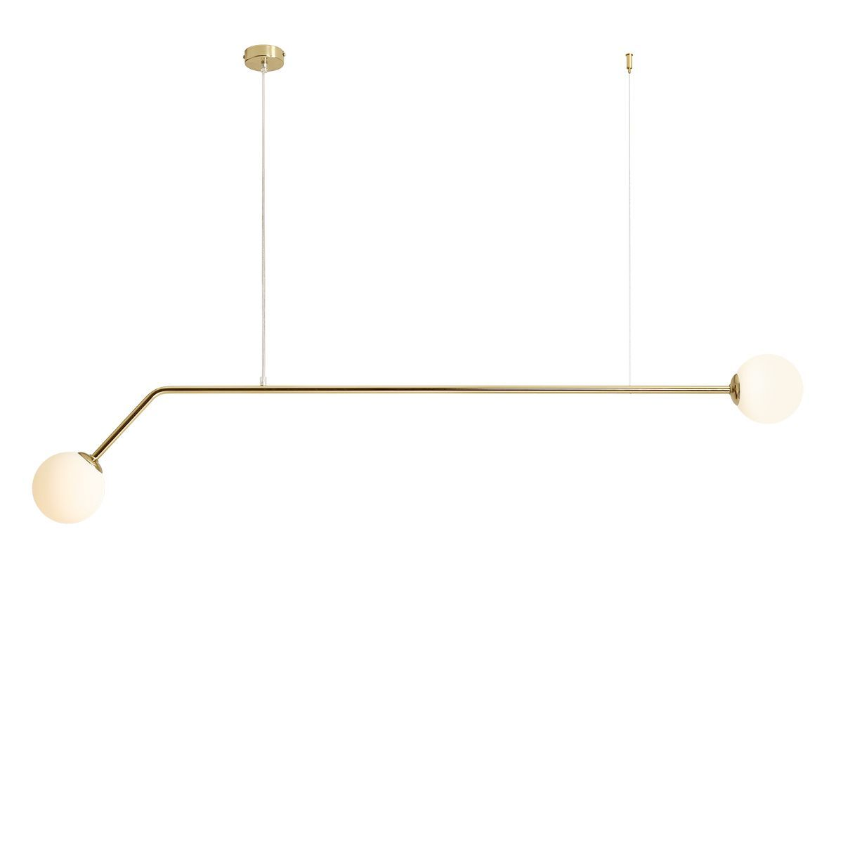 Aldex Pure 1064 H30 Pendelleuchte Hängelampe 2x40 W E14 Leuchte Deckenbeleuchtung B-Ware von Aldex