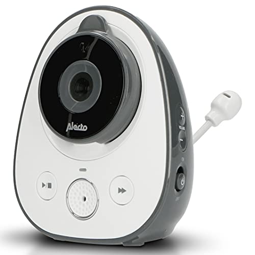 Alecto DVM-150C - Zusätzliche Babyphone-Kamera für DVM-150 - Überwachungskamera - Weiß/Anthrazit von Alecto