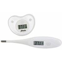 Alecto - Digitales Fieberthermometer-Set BC-04, 2-teilig, weiß von Alecto