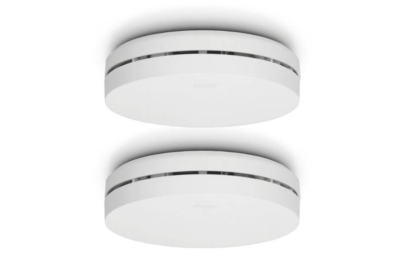 Alecto SA300 DUO Rauchmelder (2er Set - extra dünn & laut mit >85 dB inkl. 10-Jahre Batterielaufzeit) von Alecto