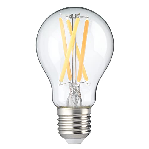 Alecto SMARTLIGHT110 WLAN LED Glühbirne - E27 Fassung - Dimmbar - Farbe einstellbar - ohne Bridge - Tuya und Smartlife von Alecto