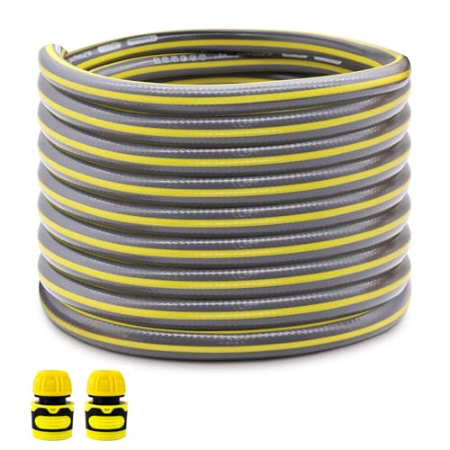 Alederways Gartenschlauch Rohrverlängerung Set 1/2 Zoll Schlauchanschluss 5m 2 Anschlüsse für Schlauchtrommel & Wasserhahn Alederways Gartenschlauch Rohrverlängerung Set 1/2 Zoll Schlauchanschluss 5m 2 Anschlüsse für Schlauchtrommel & Wasserhahn von Alederways