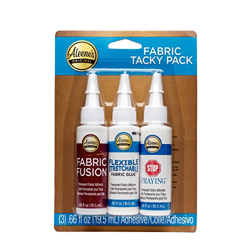 Aleene's Premium Multi Tacky Textilkleber, 3 Stück von Aleene's