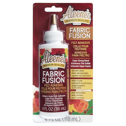 Aleene's Fabric Fusion Felt Glue carded 118ml, Textil, 4OZ von Aleene's