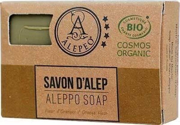 Alepeo Aleppo Olivenölseife mit Orangenblütenduft 100 g von Alepeo