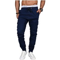 Alessandro Salvarini Cargohose "ASCuffy", Elastischer Bund mit Gummi versehen und zusätzlichem Tunnelzug Alessandro Salvarini Cargohose "ASCuffy", Elastischer Bund mit Gummi versehen und zusätzlichem Tunnelzug von Alessandro Salvarini