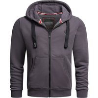 Alessandro Salvarini Sweatjacke "ASLomborio", warme Kapuzenjacke von Alessandro Salvarini